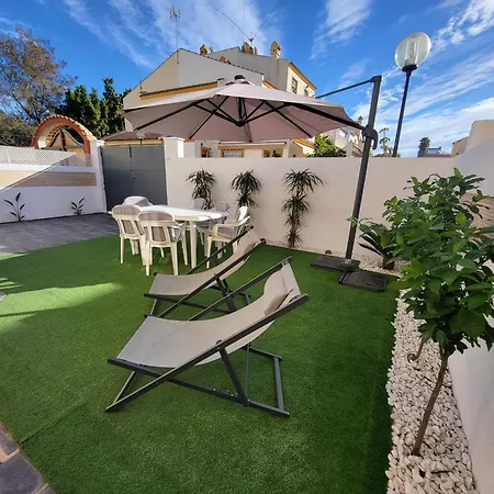 Sunny House With Communal Pool And Garden